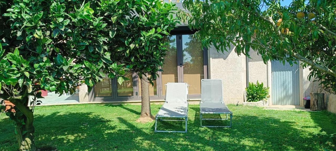 Villa Playa De Samil Vigo Bagian luar foto